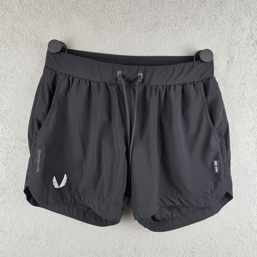 ASRV Tetra-Lite 5" Liner Black Shorts Mens Large L Logo Gym Training DSG-0865